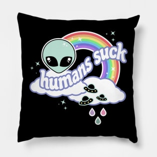 Humans Suck Pillow