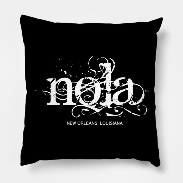 NOLA New Orleans Pillow by Oolong