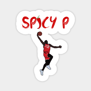 Pascal Siakam 'Spicy P' - NBA Toronto Raptors Magnet