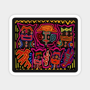 Shaman Demon Spirits and Dreams Magnet