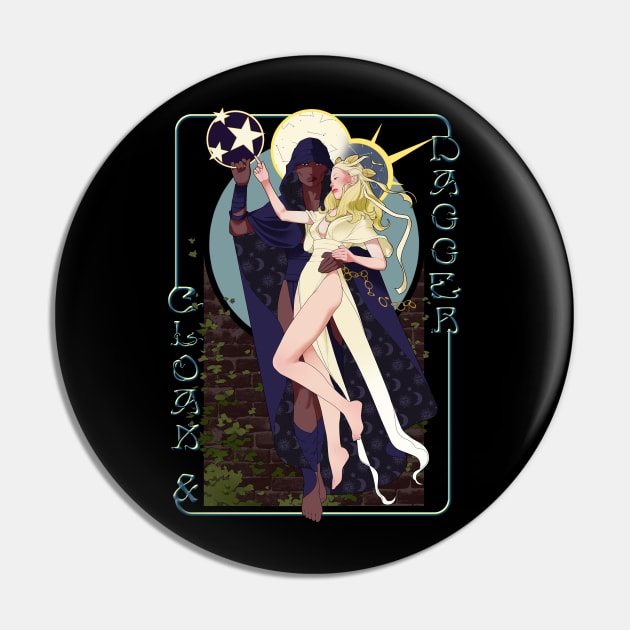 Cloak and Dagger Pin by Snibbits