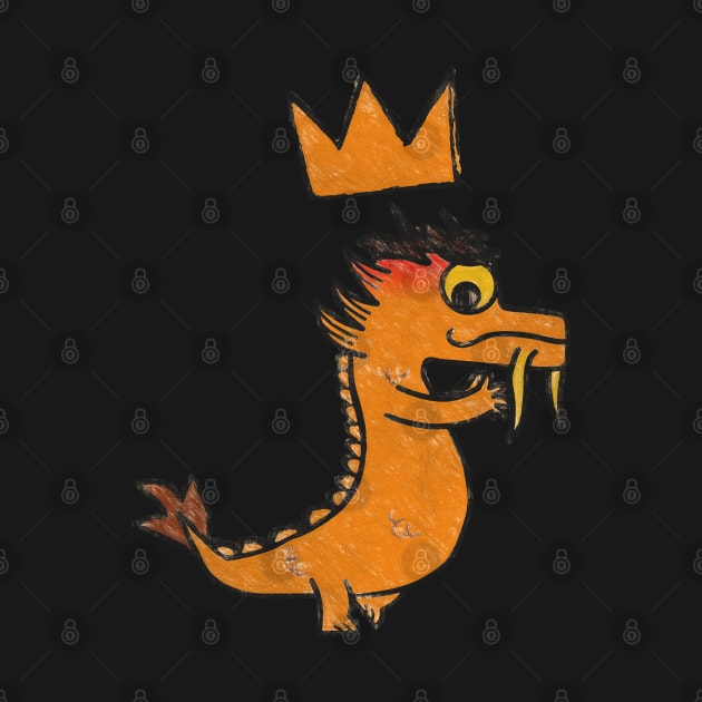 King Basquiat Crown by Mr.FansArt