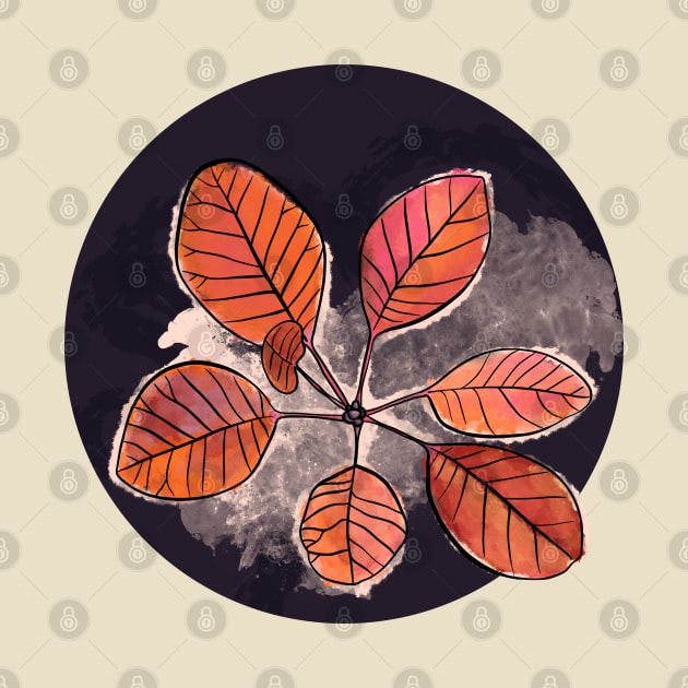 Autumn leaves pattern by nobelbunt