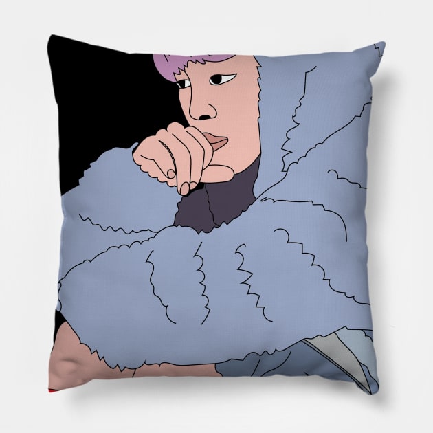 Jimin Pillow by Amcroga