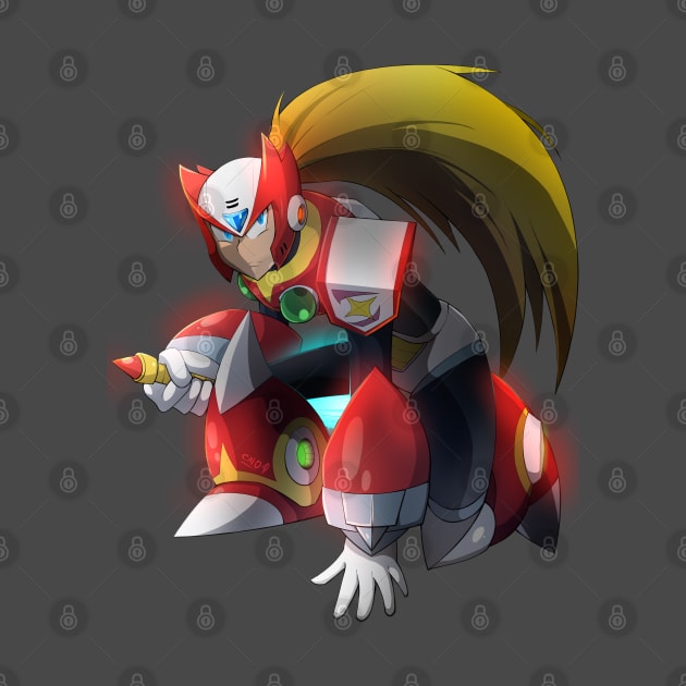 Zero Megaman X by CaioAD