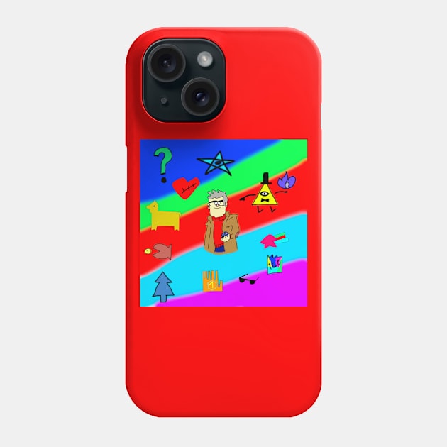 gravity falls Phone Case by painter888