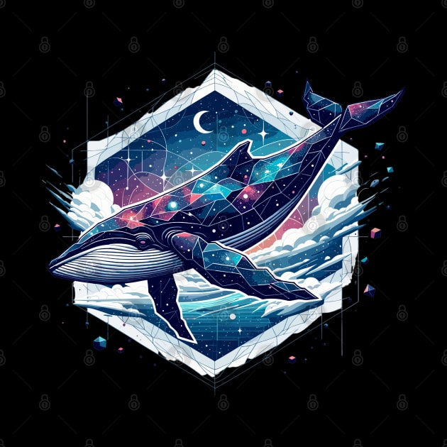 Celestial Space Voyager: Galactic Whale by Graphic Wonders Emporium