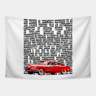 Tucker 48 Vintage Classic car with its history Tapestry