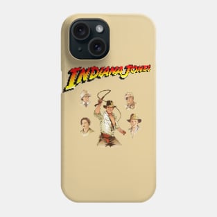 Indiana Jones - Pixelated Art Phone Case