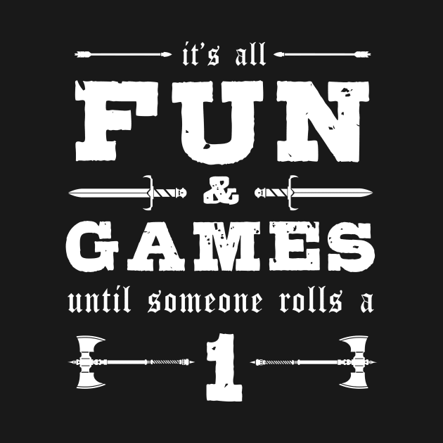 Its All Fun and Games Nerd by MooonTees