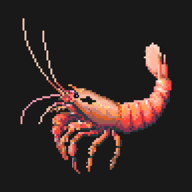 16-Bit Shrimp by Animal Sphere