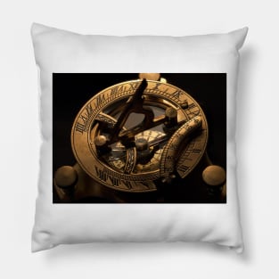 Sundial Compass Pillow