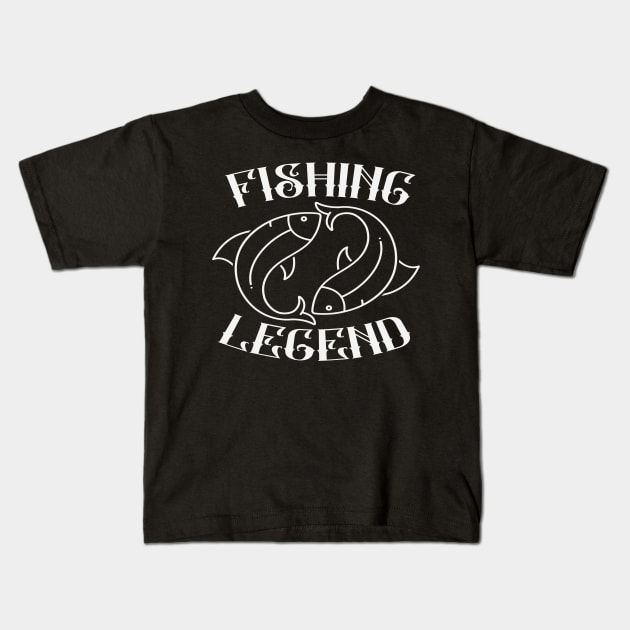 Fishing Legend Kids T-Shirt