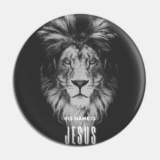 The Lion of Judah is Jesus V4 Pin