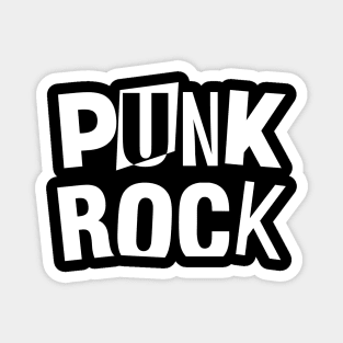 punk rock logo Magnet