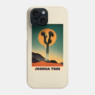 Joshua Tree Retro Travel Phone Case