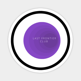 Small Last Frontier Club Magnet