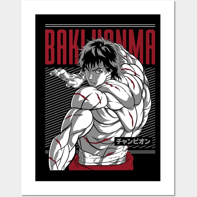 Anime - Baki - The Grappler Wall Poster – Epic Stuff
