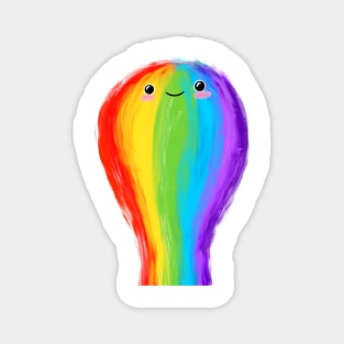 Rainbow Face Magnet