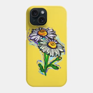 daisy flower art Phone Case