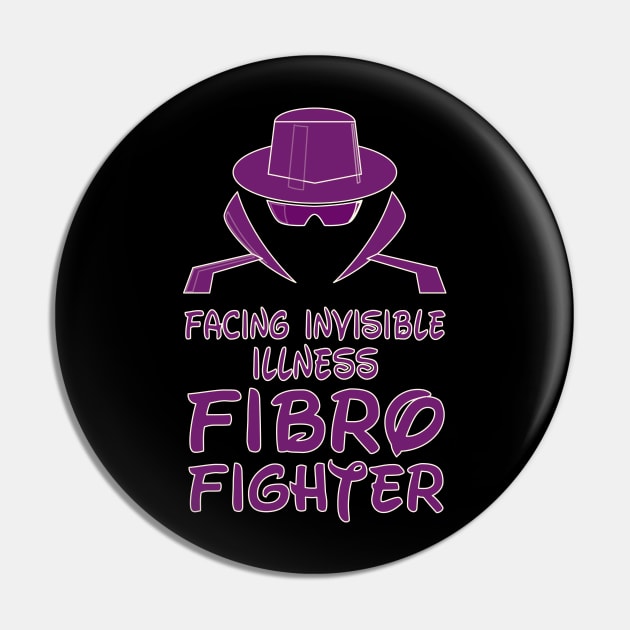 Fibromyalgia Fighter Pin by Fibromyalgia Store