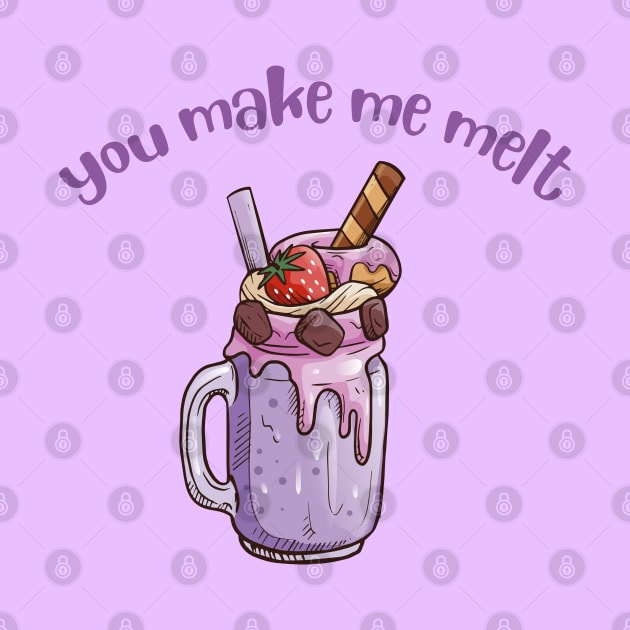 You make me melt - Ice cream lovers by Clicky Commons