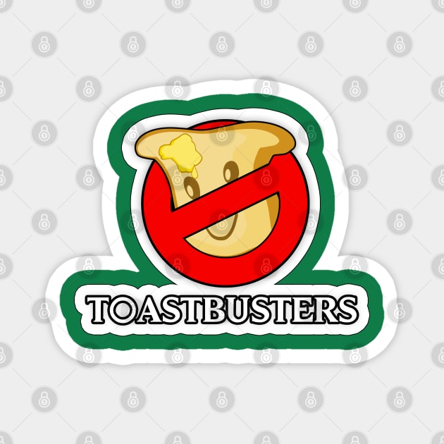 Toastbusters Magnet by tomytshirt