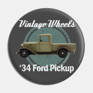 Vintage Wheels - '34 Ford Pickup Pin