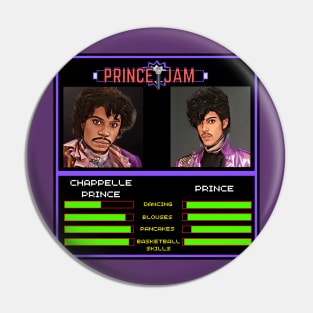 Prince vs Chappelle Prince - Prince Jam Edition Pin