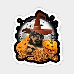 Halloween rottweiler dog Magnet