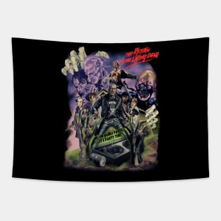 Return of the Living Tar Guy Tapestry