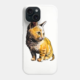 red kitten Phone Case