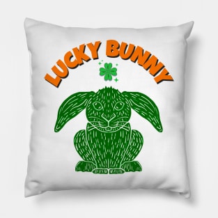 Lucky Irish Bunny Pillow