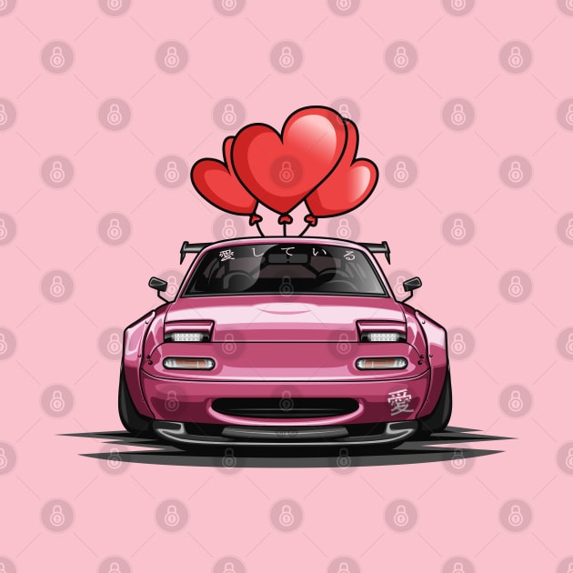 Miata MX5 Valentine's Day Edition by Jiooji Project