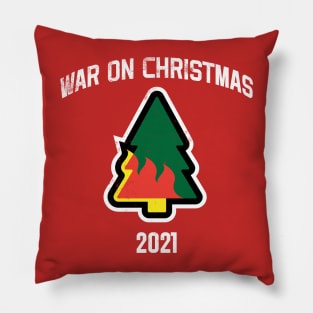 War On Christmas Pillow