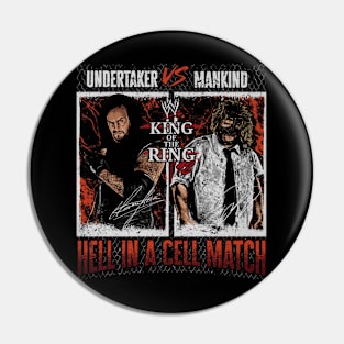 Undertaker Vs. Mankind Hell In A Cell King Of The Ring 98 Pin