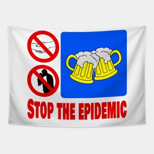 COVID-19 Stop the epidemic Tapestry