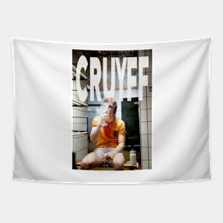 cruyff smoke Tapestry