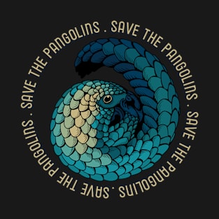 Save pangolins T-Shirt