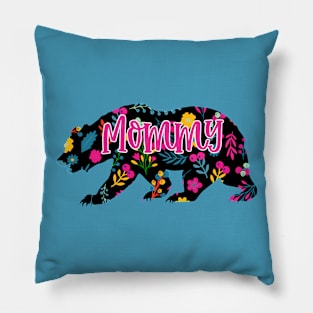 Mommy Floral Pillow