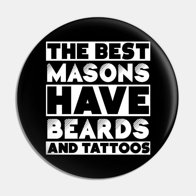 Best masons have beards and tattoos . Perfect present for mother dad friend him or her Pin by SerenityByAlex