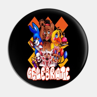 Five Nights at Freddy's Celebrate Pin