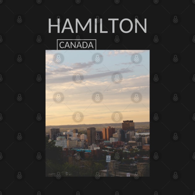 Hamilton Ontario Canada Souvenir Present Gift for Canadian T-shirt Hoodie Apparel Mug Notebook Tote Pillow Sticker Magnet by Mr. Travel Joy