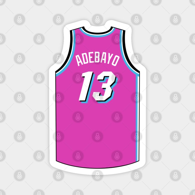 Bam adebayo pink jersey 2025