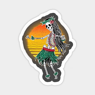 Hawaiian Halloween (no text) Magnet