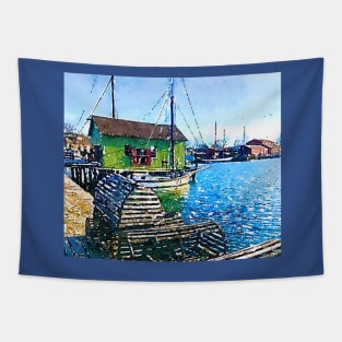 Mystic Seaport Tapestry