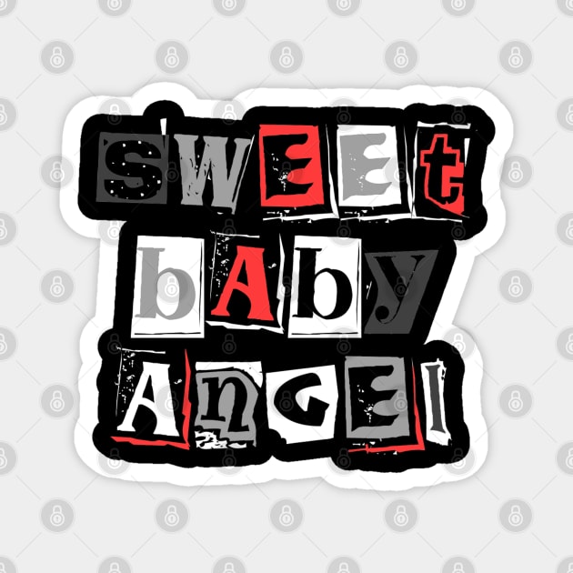 Sweet Baby Angel Magnet by BasicBeach