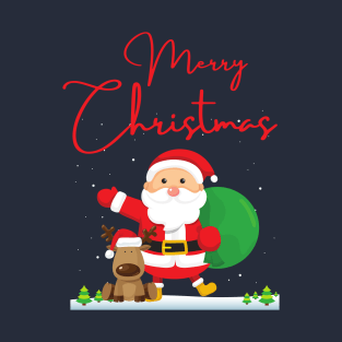 Merry Christmas from santa T-Shirt