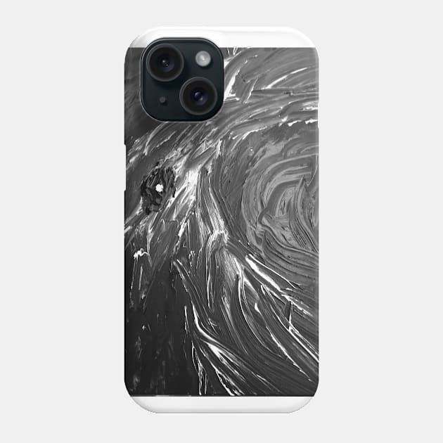 Conjure The Demon B/W Phone Case by heyokamuse