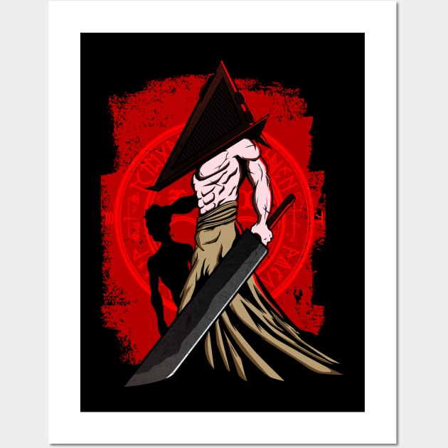 Pyramid Head - Silent Hill 2 - Posters and Art Prints